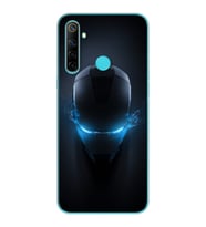 İron Man Tasarım Süper Şeffaf Silikon Telefon Kılıfı Oppo Realmi 6i