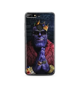 Tanus Tasarım Süper Şeffaf Silikon Telefon Kılıfı Huawei Y7 2018