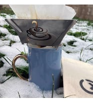 Latnox CoffeeX Drip Portatif Kahve Damıtıcı Katlanır Paslanmaz Çelik