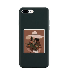 Siyah Lansman Telefon Kılıfı Iphone 8 Plus