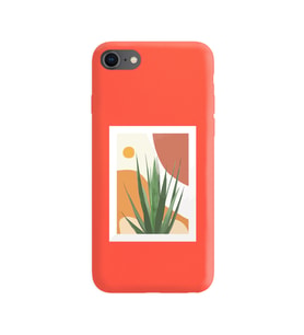 Turuncu Lansman Kılıf iPhone 8