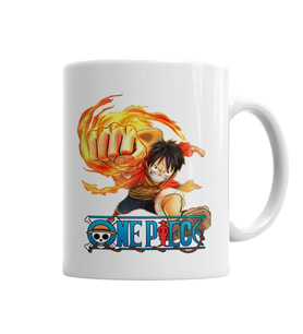 One  Piece Kupa Bardak Porselen