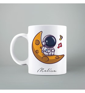 Astronot Uzay Kupası Kişiye Özel