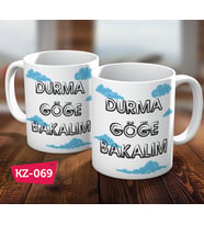 Motivasyon Yazı Hediye Kupa Bardak