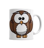 Sevimli Baykuş Owl Kupa Bardak Porselen