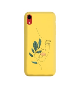 Sarı Lansman Kılıf iPhone XR