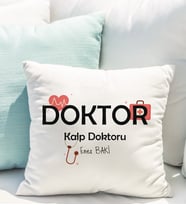 Kişiye Özel Kalp Kardiyoloji Doktoru Yastığı