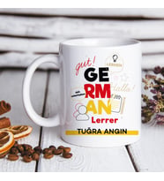 Almanca Öğretmeni Kupa Bardak