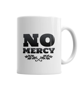 No Mercy Kupa Bardak Porselen