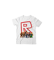Roblox Çocuk Beyaz Tişört