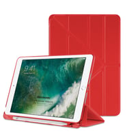 Microsonic Apple iPad 9.7 2017 Kılıf (A1822-A1823) Origami Pencil Kırmızı