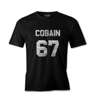 Kurt Cobain - 67 Siyah Erkek Tshirt