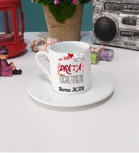 Mesajlı Drama Öğretmeni Türk Kahvesi Fincanı