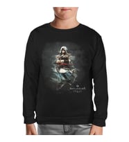 Assassin's Creed 2 Siyah Çocuk Sweatshirt