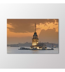 Arty Tablo Kız Kulesi Tablo (Karışık)