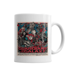 Guardians Of The Galaxy  Marvel Kupa Bardak Porselen