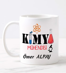 Kimya Mühendisi  Kupa (Beyaz)