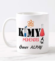 Kimya Mühendisi  Kupa (Beyaz)