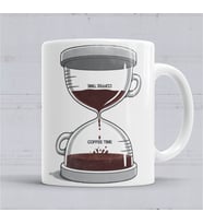 Coffee Time Kupa Bardak Porselen
