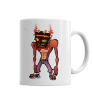 Devil Uka Uka Kupa Bardak Porselen