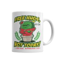 Free Hugs Not Today Kupa Bardak Porselen