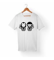 Pulp Fiction-Ucuz Roman Beyaz Tişört