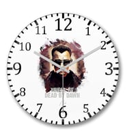 Blade Vampire Hunter Duvar Saati Bombeli Gercek Cam