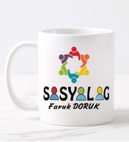 Sosyolog  Kupa (Beyaz)