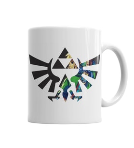 Triforce Zelda Kupa Bardak Porselen