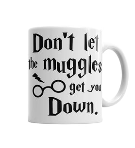 Harry Potter  Gözlük Kupa  Bardak Porselen