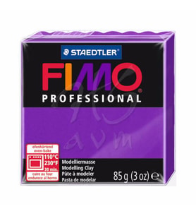 Fimo Professional Doll Art Polimer Kil 85g No:6 Lilac