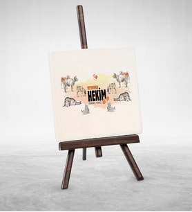 BK Gift Kişiye Özel Mesleki Veteriner Hekim Şovaleli Doğal Taş  2