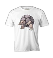 Pokemon - Golem Beyaz Erkek Tshirt
