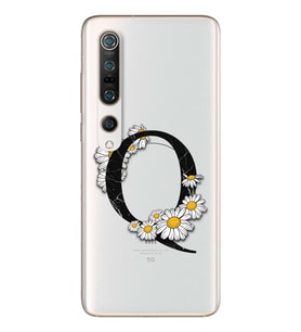 Papatya Harf Tasarım Süper Şeffaf Silikon Telefon Kılıfı Xiomai Mi10-pro Q-Harfi