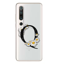 Papatya Harf Tasarım Süper Şeffaf Silikon Telefon Kılıfı Xiomai Mi10-pro Q-Harfi