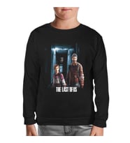 The Last of Us Siyah Çocuk Sweatshirt