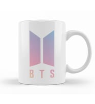 Bts Logo Kupa Bardak Porselen