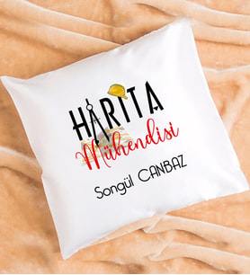 Harita Mühendisi Yastık