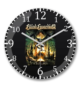Blind Guardian A Twist in The Myth Duvar Saati Bombeli Gercek Cam
