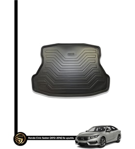HONDA CİVİC SEDAN 3D BAGAJ HAVUZU 2012-2015