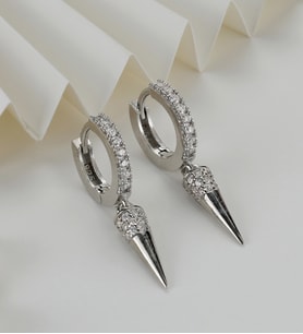 925 Ayar Gümüş Elegant Küpe
