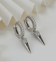 925 Ayar Gümüş Elegant Küpe