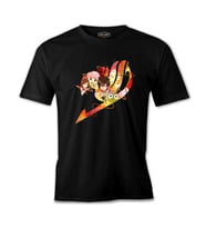 Fairy Tail Siyah Erkek Tshirt