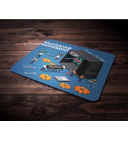 Kişiye Özel Bilgisayar Mühendisi Tasarımlı Mouse Pad (Renksiz)