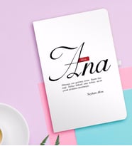 BK Gift Kişiye Özel Mânâ Ana Beyaz Defter