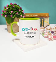 Komiser Yardımcısı Kupa Bardak Yeşil