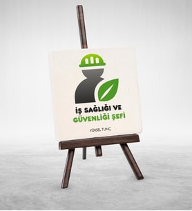 BK Gift Kişiye Özel Mesleki İş Sağlığı Ve Güvenliği Şefi Şovaleli Doğal Taş  2