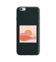Siyah Lansman Kılıf iPhone 6s