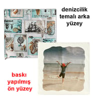 Gemici yastığı (istenilen resim baskısıyla)
