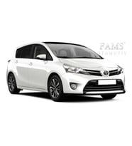 Toyota Verso Krom Ön Panjur 2 prç. 2006-2010 P. Çelik